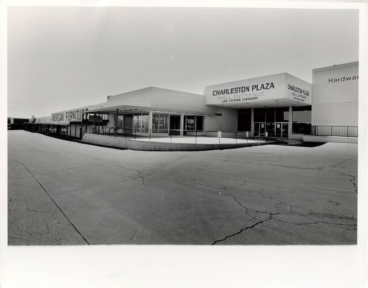 The Charleston Plaza, which may have been the first mall in Las Vegas, pictured in the 1960s. ( ...