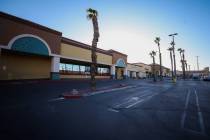 The Charleston Plaza is seen Saturday, Jan. 18, 2025, in Las Vegas. (Madeline Carter/Las Vegas ...