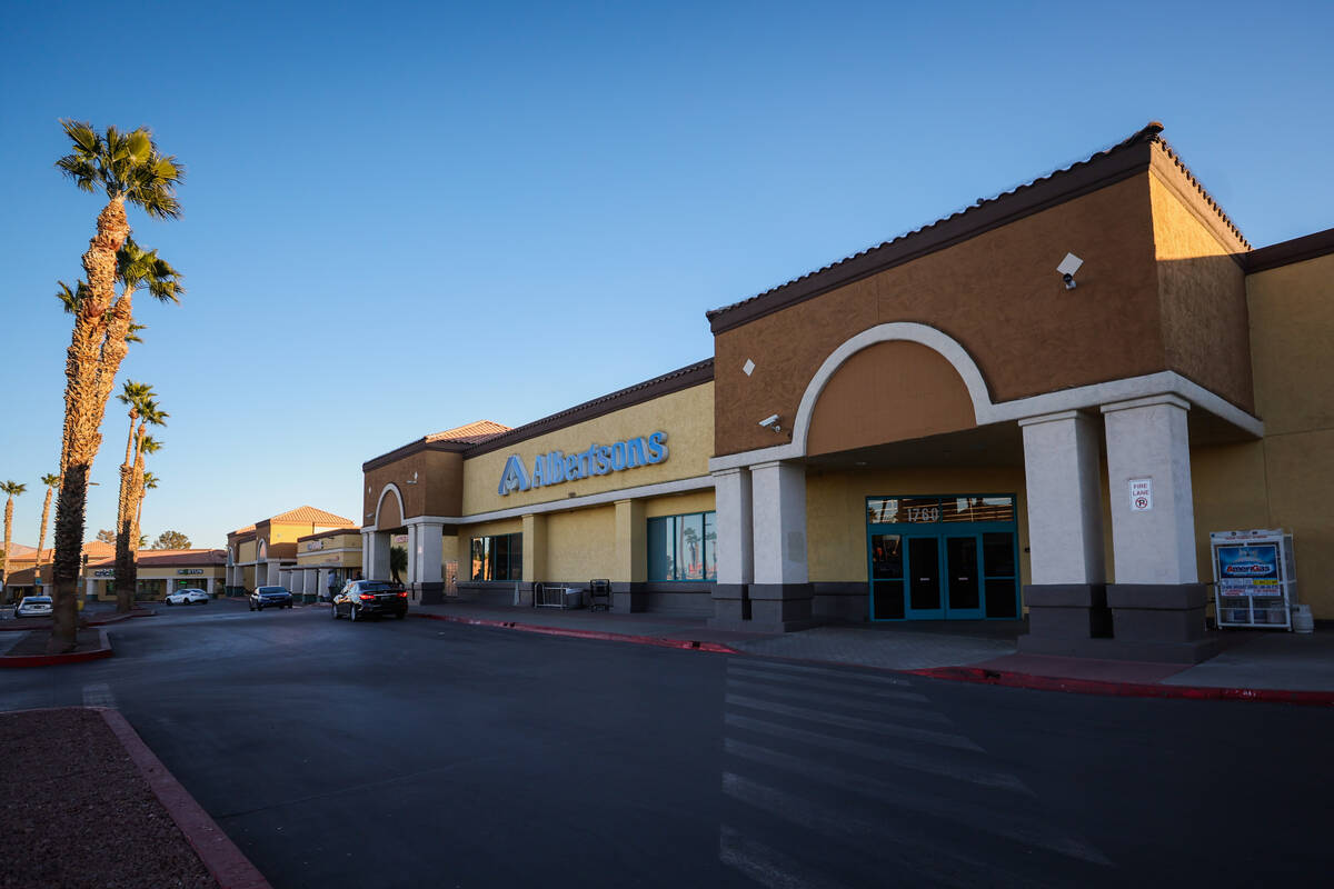 The Charleston Plaza is seen Saturday, Jan. 18, 2025, in Las Vegas. (Madeline Carter/Las Vegas ...