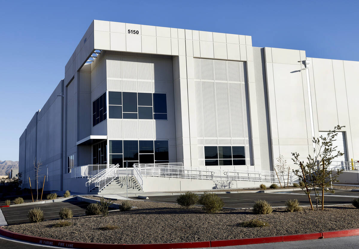 IDV Speedway, a vacant warehouse that recently sold at 5150 N. Sloan Lane, is seen on Tuesday, ...