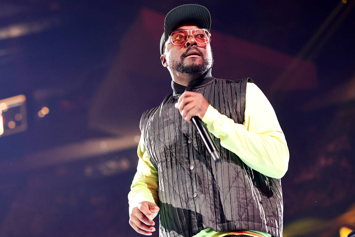 Will.i.am of Black Eyed Peas performs onstage during the 2022 iHeartRadio Music Festival at T-M ...