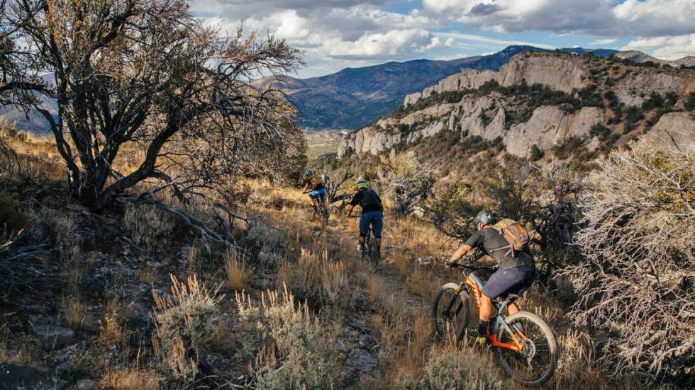 The city of Ely is a known mountain biking hot spot. (Travel Nevada)