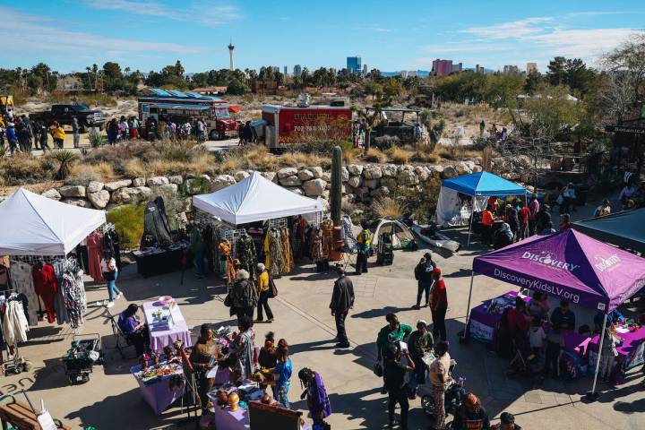 FILE - The Springs Preserve’s 15th annual Black History Month Festival is seen on Saturday, F ...