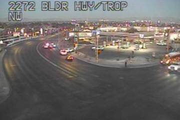 Las Vegas police say a motorcyclist was killed in a crash Wednesday morning in the east valley. ...