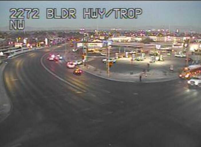 Las Vegas police say a motorcyclist was killed in a crash Wednesday morning in the east valley. ...