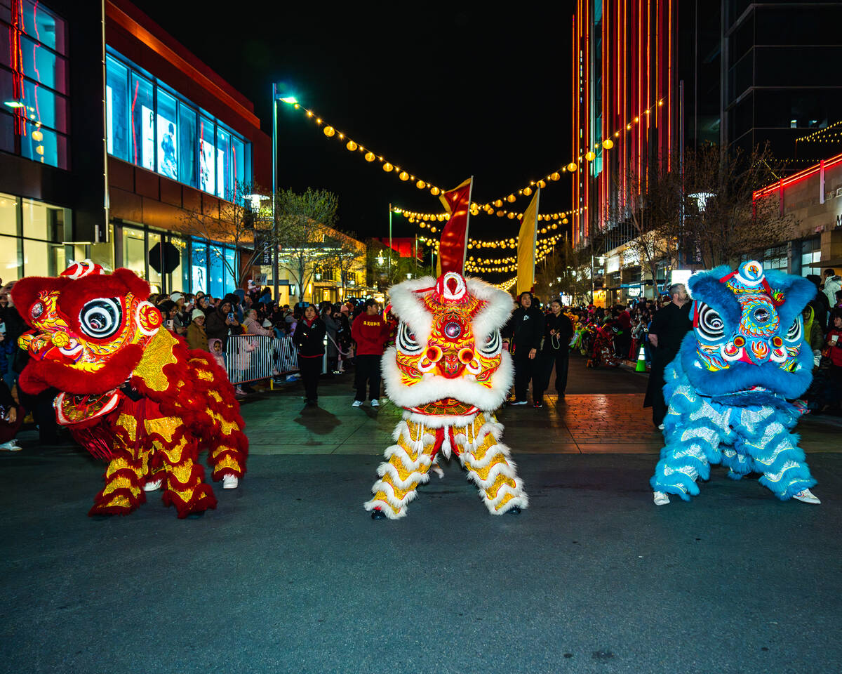 “This is our eighth year celebrating Lunar New Year at Downtown Summerlin, and it has easily ...