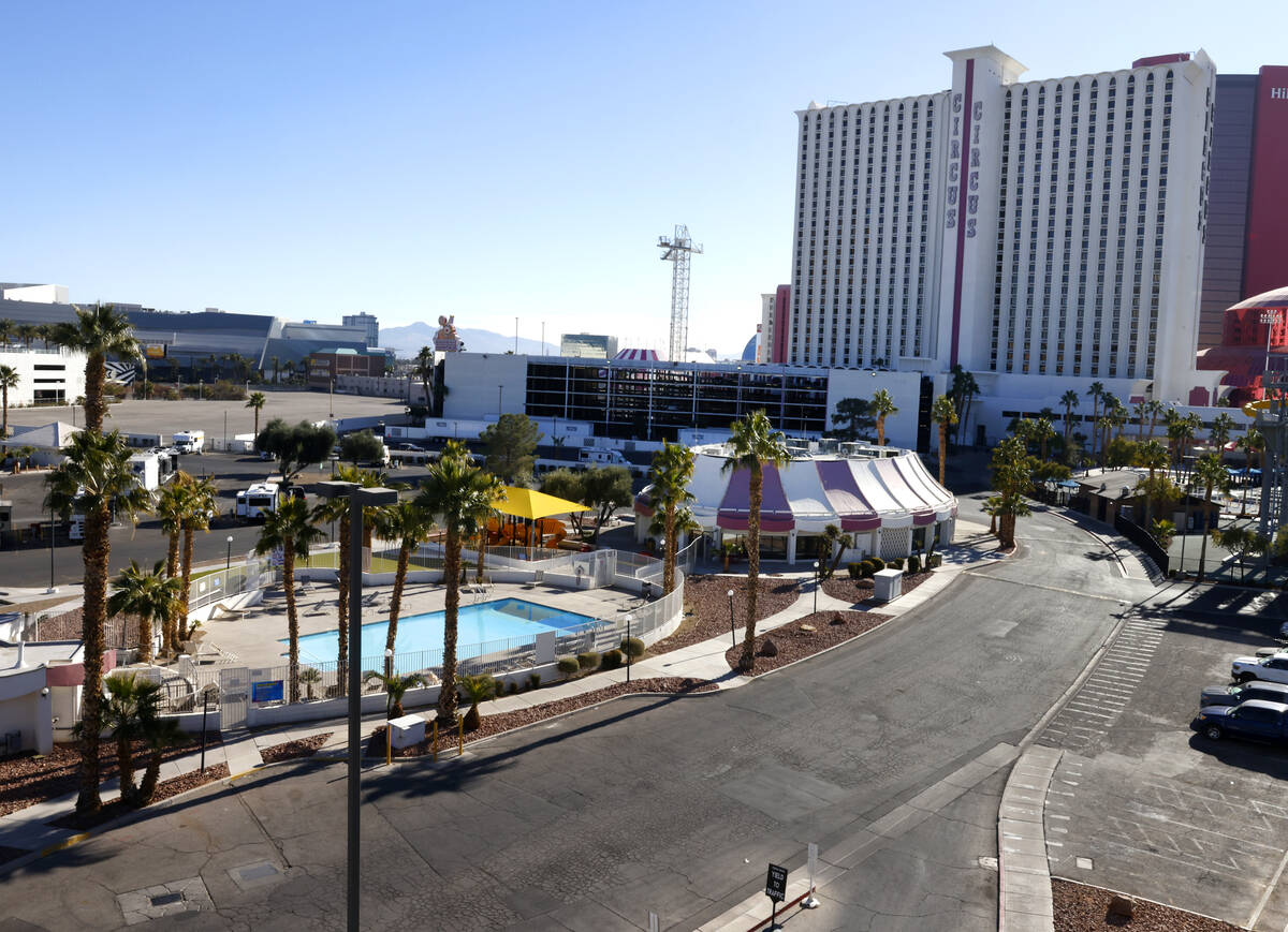 Circus Circus is seen, on Wednesday, Jan. 22, 2025, in Las Vegas. (Bizuayehu Tesfaye/Las Vegas ...