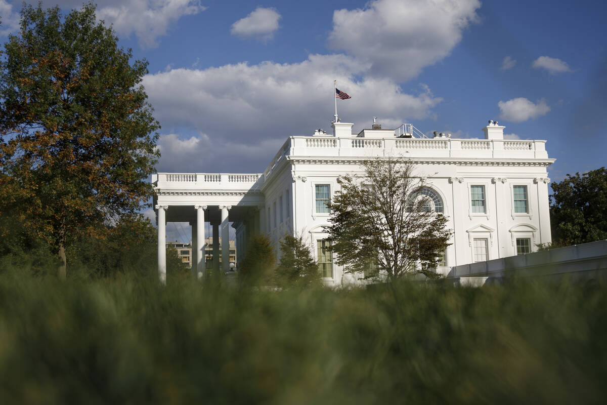 The White House in Washington. (AP Photo/Carolyn Kaster, File)