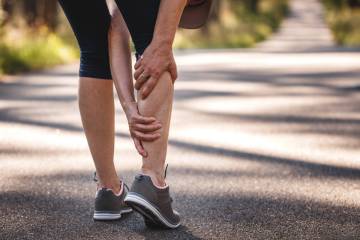 In the early stage of peripheral artery disease, pain is commonly felt in the calves, thighs an ...