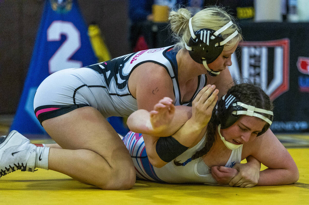 SLAM Academy’s Billie Bonwell dominates Foothill’s Savanna Abbott during their 17 ...