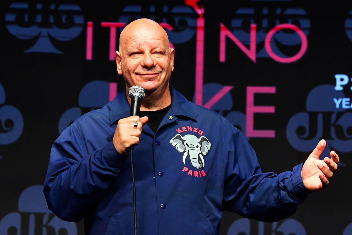 FILE - Comic Jeff Ross is shown at the "It's No Joke" Project ALS fundraiser for Joey Porrello, ...