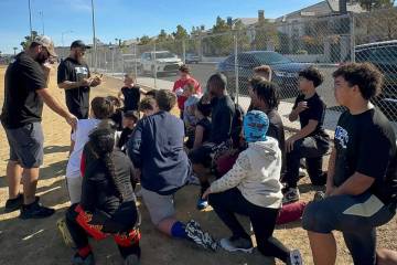 There are 300 youth in the Henderson Cowboys program, which used to practice at Silvestri Junio ...