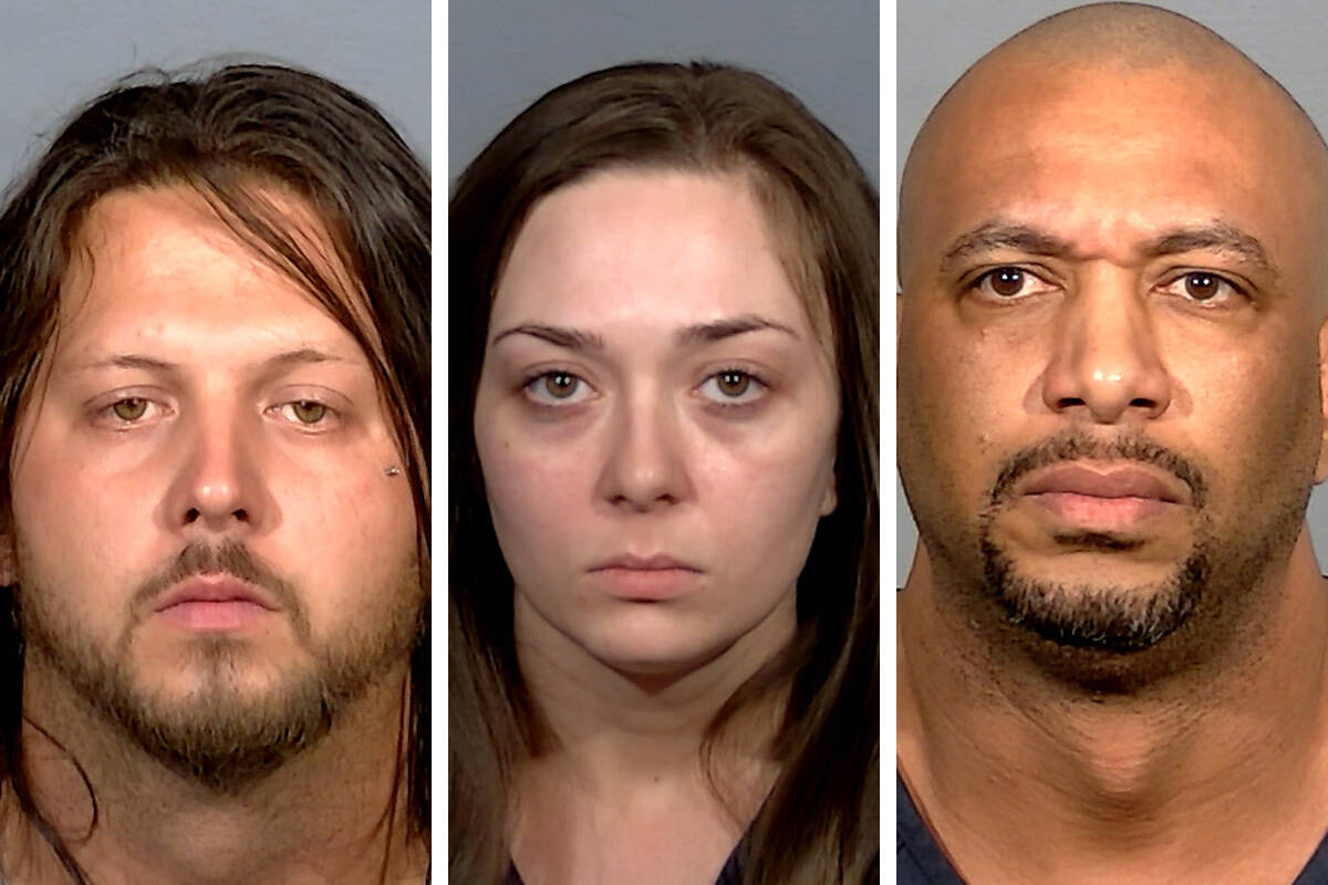 Christian Scarlett, from left, Savannah Schmitt and Stephen Smith (Metropolitan Police Department)