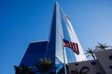 Fontainebleau Las Vegas as seen on Sunday, Jan. 14, 2024, in Las Vegas. (Daniel Pearson/Las Veg ...