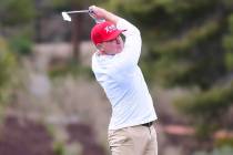 Senior Caden Fioroni earned the individual championship at the Southern Highlands Collegiate in ...