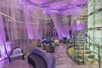 Level 1.5 of The Chandelier bar at The Cosmopolitan on the Las Vegas Strip is hosting a pop-up ...